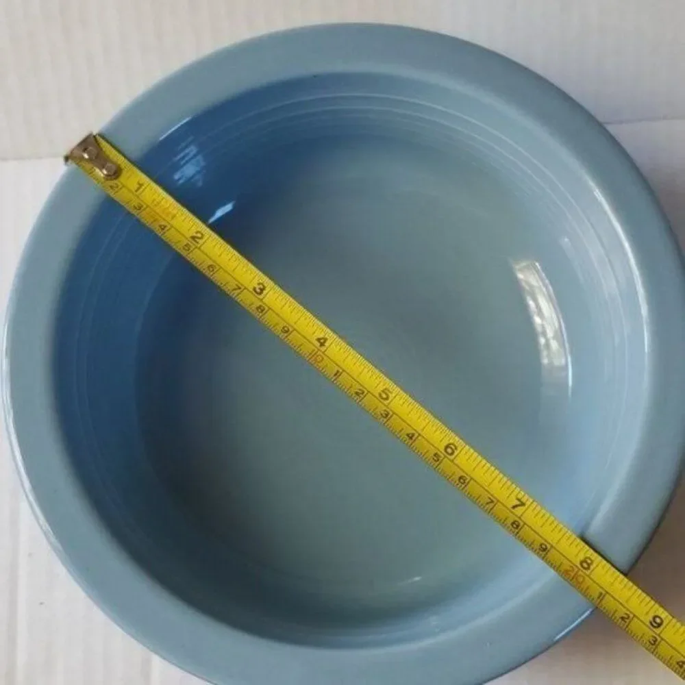Fiestaware Fiesta Vintage Vegetable SERVING Bowl Dish Periwinkle Blue CERAMIC